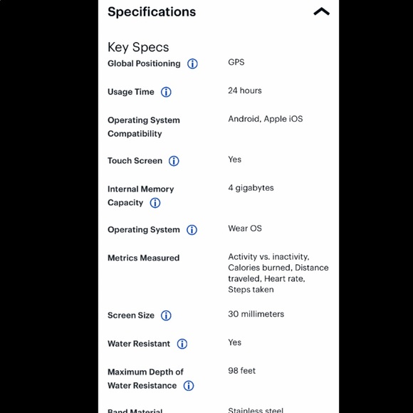 Michael Kors Access Runway Smartwatch -New in box - Picture 8 of 8